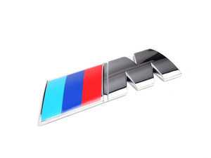 ES#79376 - 51148041425 - Rear Trunk Lid M Badge - Priced Each - Stick on trunk M emblem - Genuine BMW - BMW
