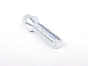 ES#2130063 - C17D50 - Conical Seat Wheel Bolt - 14x1.5x50mm - Priced Each - Zinc-coated wheel bolts made with aftermarket wheels in mind - ECS - Audi BMW Volkswagen Mercedes Benz