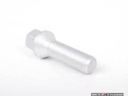 ES#2137154 - c17d45/43 - Conical Seat Wheel Bolt - 14x1.5x43mm - Priced Each - Zinc-coated wheel bolts made with aftermarket wheels in mind - ECS - Audi BMW Volkswagen Mercedes Benz