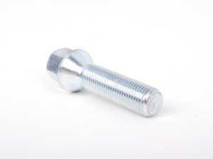 ES#2130062 - C17D45 - Conical Seat Wheel Bolt - 14x1.5x45mm - Priced Each - Zinc-coated wheel bolts made with aftermarket wheels in mind - ECS - Audi BMW Volkswagen Mercedes Benz