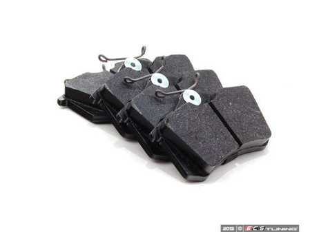 ES#2561908 - 8E0601PSLGMTKT - Performance Rear Brake Service Kit - Featuring ECS V5 Slotted rotors and ECS EP24 Enthusiast Performance pads - Assembled By ECS - Audi