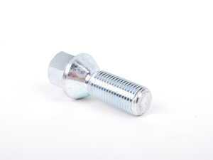 ES#2130058 - c17d30 - Conical Seat Wheel Bolt - 14x1.5x30mm - Priced Each - Zinc-coated wheel bolts made with aftermarket wheels in mind - ECS - Audi BMW Volkswagen Mercedes Benz