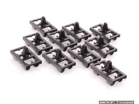 ES#2608156 - 51337008409KT - Door Seal Clip - Pack Of 10 - (NO LONGER AVAILABLE) - Black - Genuine BMW - 
