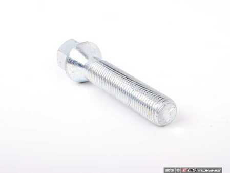 ES#2130065 - C17D60 - Conical Seat Wheel Bolt - 14x1.5x60mm - Priced Each - Zinc-coated wheel bolts made with aftermarket wheels in mind - ECS - Audi BMW Volkswagen Mercedes Benz