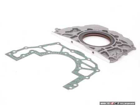 ES#3114 - 078103171LWGKT -  Rear Crankshaft Seal - With Flange & Gasket - Includes the crankshaft flange gasket - Assembled By ECS - Audi Volkswagen