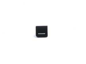 ES#458599 - 8P0941515C5PR - Blind Cover - Sabre (Black) - Center Left - Cover the unused buttons and clean up your dash panel - Genuine Volkswagen Audi - Audi