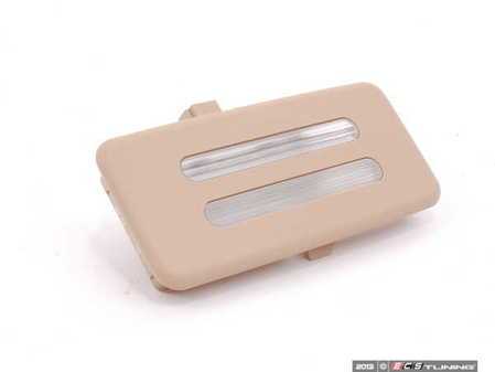 ES#175350 - 63316962014 - Vanity Mirror Lamp - Priced Each - Savannabeige. The vanity mirror lamp located under the sun visor - Genuine BMW - BMW