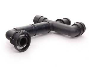 ES#2598813 - 078103227 - Breather Hose - Priced Each - F shape hose that connects to the PCV and valve cover - Vaico - Volkswagen