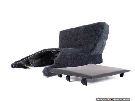 ES#2561386 - 98655211302AKT - GT3 Center Console Delete Kit - For vehicles with Black carpet - Genuine Porsche - Porsche