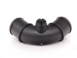 ES#38333 - 17127515487 - Pipe Elbow W/ Bleader Screw - Attaches at the corner of the lower radiator hose - Genuine MINI - MINI