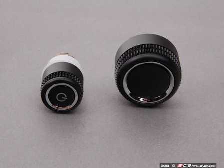 ES#461689 - 8T0059528 - Radio Knob Set - Includes both rotary knobs for your radio - Genuine Volkswagen Audi - Audi