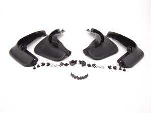 ES#2593752 - 1KM075111KT - Front & Rear Splash Guard Kit - (NO LONGER AVAILABLE) - Everything you need to keep your ride clean - Genuine Volkswagen Audi - 