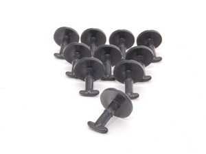 ES#2593543 - 51478116564KT - Floor Mat Lock - Pack Of 10 - Anthracite - Genuine BMW - BMW