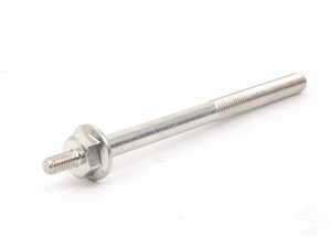 ES#471965 - N91128401 - Double Stud Bolt - Priced Each - Install new hardware with your new parts. M12x165x80/M8x16 - Genuine Volkswagen Audi - Audi Volkswagen