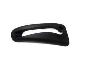ES#113746 - 51438176283 - Left Seat Belt Outlet Cover - Black - Restore the appearance of your interior - Genuine BMW - BMW