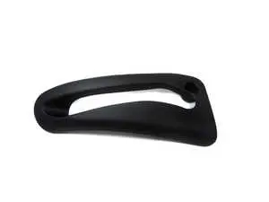 Left Seat Belt Outlet Cover - Black