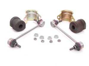 ES#2593681 - 31351135805KT1 - Front Sway Bar Installation Kit - Everything you need to install a new OE front sway bar including end links  - Genuine BMW - BMW