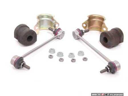 ES#2593681 - 31351135805KT1 - Front Sway Bar Installation Kit - Everything you need to install a new OE front sway bar including end links  - Genuine BMW - BMW