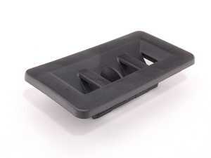 ES#438021 - 8E0819275A4PK - Footwell Vent - Sabre (Black) - Left - Trim piece on the air duct for the rear footwell - Genuine Volkswagen Audi - Audi