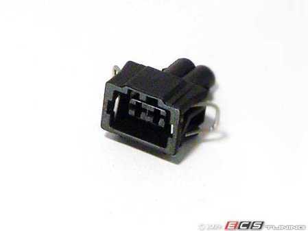 ES#5379 - 357972752 - Electrical Connector Housing - 2 Pin - Does not come with terminals or wires - OE Aftermarket - Audi Volkswagen