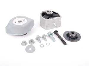 ES#2587108 - 8D0399151HKT1 - Complete Transmission Mount Kit - Includes all mounts and hardware to reduce driveline vibrations - Assembled By ECS - Audi