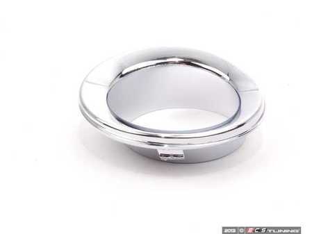 ES#74579 - 51117127942 - Fog Light Surround Chrome - Right - Chrome snap in section surrounding the lens - Genuine MINI - MINI