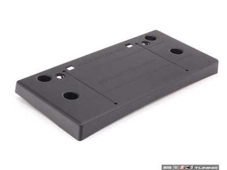 ES#74389 - 51117030068 - Front License Plate Mount - Add a front plate or replace yours - Genuine MINI - MINI