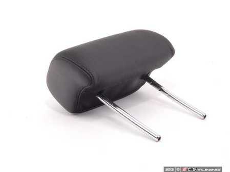 ES#151359 - 52207904679 - Leather Headrest - Rear - Black - Genuine BMW - BMW