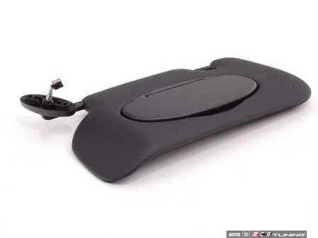 ES#2697784 - 51167361847 - Sun Visor / Mirror Illuminated Left - Carbon Black - Replace your broken or missing visor. - Genuine MINI - MINI