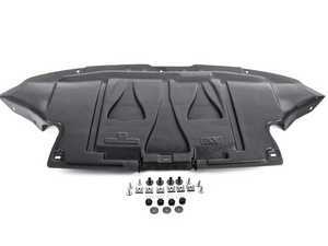 ES#2718807 - 8D0863821SKT - Front Belly Pan Kit - Reduces noise and protects your undercarriage - includes installation hardware - Assembled By ECS - Volkswagen