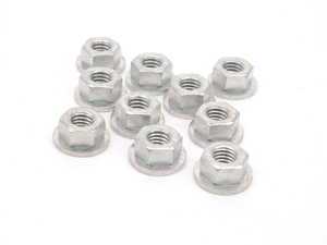 ES#2608048 - 07149156628KT - Hex Nut With Plate - Pack Of 10 - M6  - Genuine BMW - 
