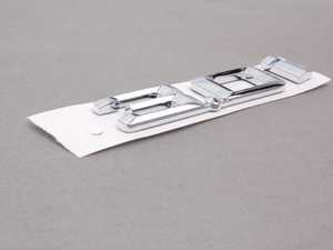 ES#79280 - 51147114723 - 3.0i Fender Emblem - Stick on emblem - Genuine BMW - BMW