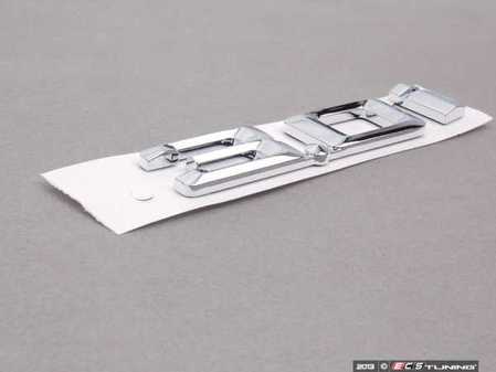 ES#79280 - 51147114723 - 3.0i Fender Emblem - Stick on emblem - Genuine BMW - BMW