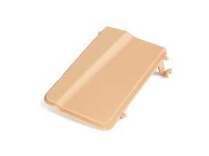ES#111519 - 51437022398 - Beige Convertible Trim - Right - Used to cover existing hole when the top is up, located next to the rear passengers - Genuine BMW - BMW