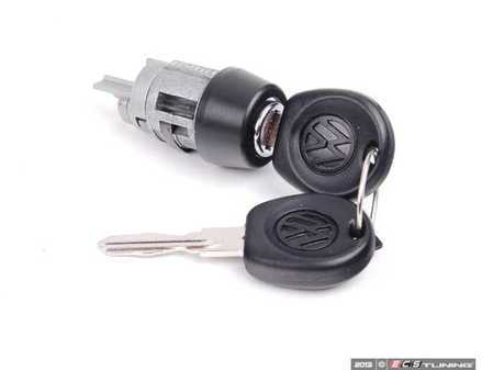 ES#335114 - 357905855B - Ignition Lock Cylinder - with keys - Restore ignition operation - Genuine Volkswagen Audi - Volkswagen