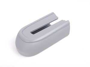ES#137009 - 52107003545 - Gray Seat Belt Trim Cover - Left - Covers the seat belt trim next to headrest - Genuine BMW - BMW