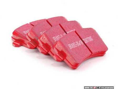 ES#2070769 - DP31988C - Rear RedStuff Performance Brake Pad Set - High performance street pad, featuring Kevlar technology - EBC - Audi