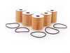 ES#2594047 - 114275124465PKKT - Oil Filter Kit With O-Ring - 5 Pack - Multi pack to keep your oil contaminant free : Gen 1 MINIs - Genuine MINI - MINI