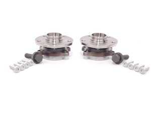 ES#2582007 - 1T0498621KT1 - Wheel Bearing & Hub Assembly Kit - Includes both wheel bearing/hub assemblies with hardware - Vaico - Audi Volkswagen