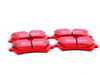 ES#520352 - DP31470C -  Rear RedStuff Performance Brake Pad Set - High performance street pad, featuring Kevlar technology - EBC - Audi Volkswagen