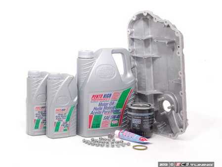 ES#2602423 - 078103604AAKT - Oil Pan Replacement Kit - Everything required to replace your leaking pan, including the oil change - Assembled By ECS - Audi