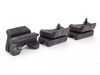 ES#2525015 - 1J0018930CH - Skid Plate Bracket Kit - Brackets and buffers for steel skid plates - MTC - Volkswagen