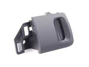 ES#452989 - 8K1905219A6PS - Ignition Switch Trim - Sabre (Black) - Located on the steering column over the ignition switch - Genuine Volkswagen Audi - Audi