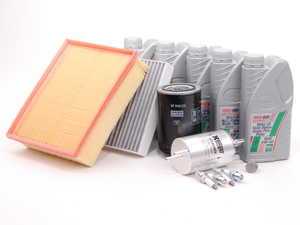 ES#2102459 - B6A440KSKWLF4 - ECS Tuning 40k Service Kit - With Large Oil Filter - Everything you need to perform the recommend 40k mile service on your 1.8T - Assembled By ECS - Audi