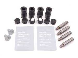 ES#2592567 - 34216762871INKT2 - Rear Pad And Rotor Installation Kit - Includes hardware and anti-seize for rear pad & rotor replacement - Assembled By ECS - MINI