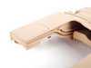 ES#114166 - 51438240799 - Rod Assembly Cover - Left - Beige. Cover that hides interior components of roof support - Genuine BMW - BMW