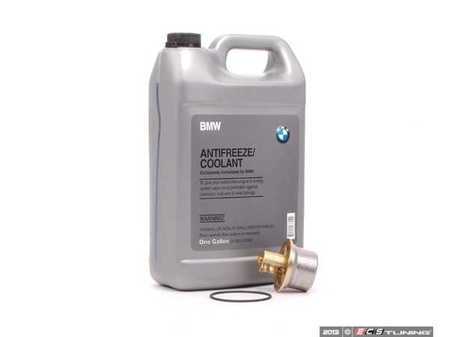 ES#2602973 - 11537831103KT - Thermostat Replacement Kit - Includes thermostat, o-ring, and coolant - Genuine BMW - BMW