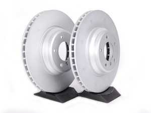 ES#2226076 - 34116855000KT - Front Brake Rotors - Pair (348x30) - Restore your stopping power with these replacement rotors - Genuine BMW - BMW