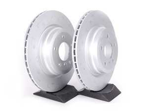 ES#2561320 - 34216855004KT - Rear Brake Rotors - Pair (336x22) - Quality replacement rotors for your BMW - Genuine BMW - BMW