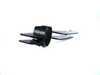 ES#75228 - 51118204358 - Right Fog Light Trim - Black - Located in the front bumper - Genuine BMW - BMW
